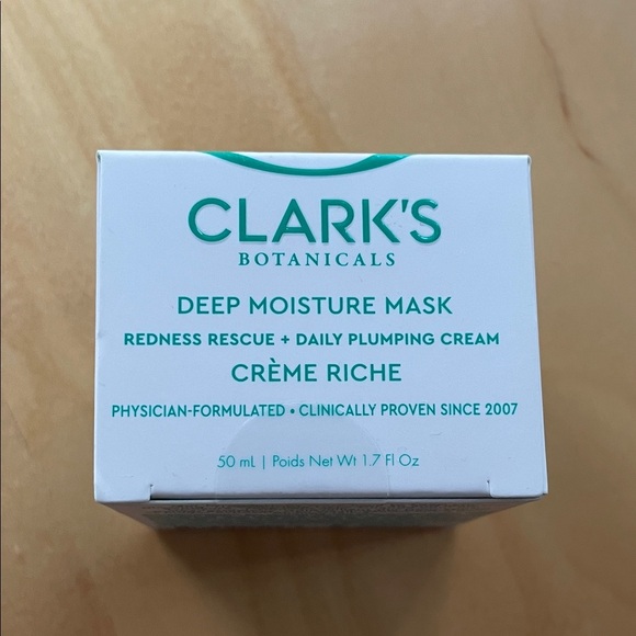 Clarks Other - Clark’s Botanicals Deep Moisture Mask - NIB 1.7 fl oz